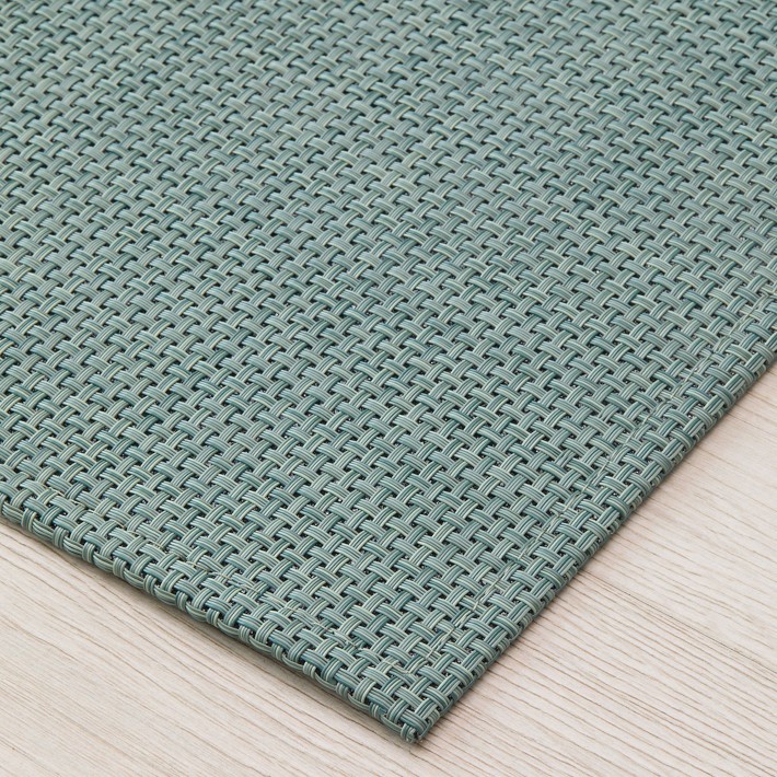 Chilewich Basketweave Kitchen Mat | Williams Sonoma