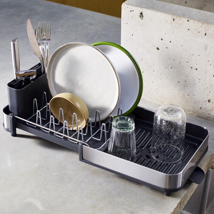 未開封 Joseph Joseph Extend Steel 水切りラック伸縮式 Joseph Joseph Extend™ Slim Dish Rack | Williams Sonoma