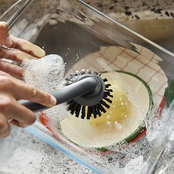 Joseph Joseph SinkTech Dish Brush &amp; Sponge Set with Storage Stand