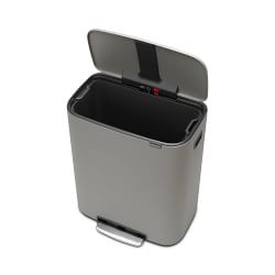 Brabantia Bo Step On Trash Can, 16 Gallon 