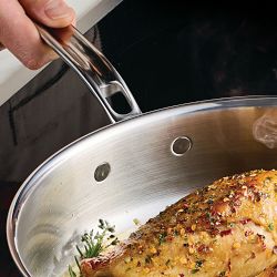 Hestan ProBond Luxe Professional Clad Stainless-Steel Sauté Pan
