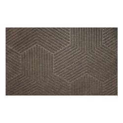 WaterHog Luxe Zephyr Doormat, Greige, Single Door, 21" x 35"