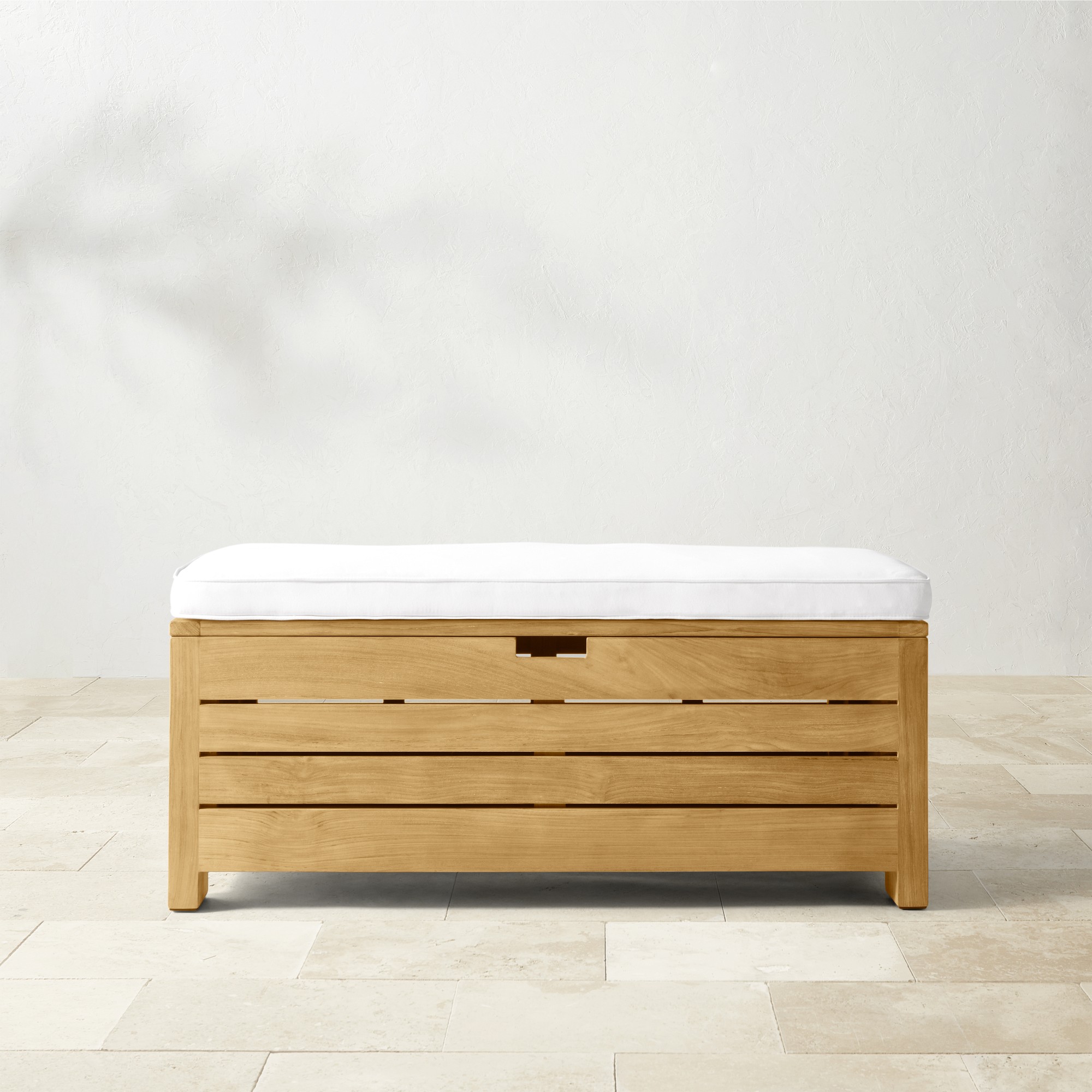 Larnaca Teak Storage Trunk (48″) Sansujyuku sansujyuku.com