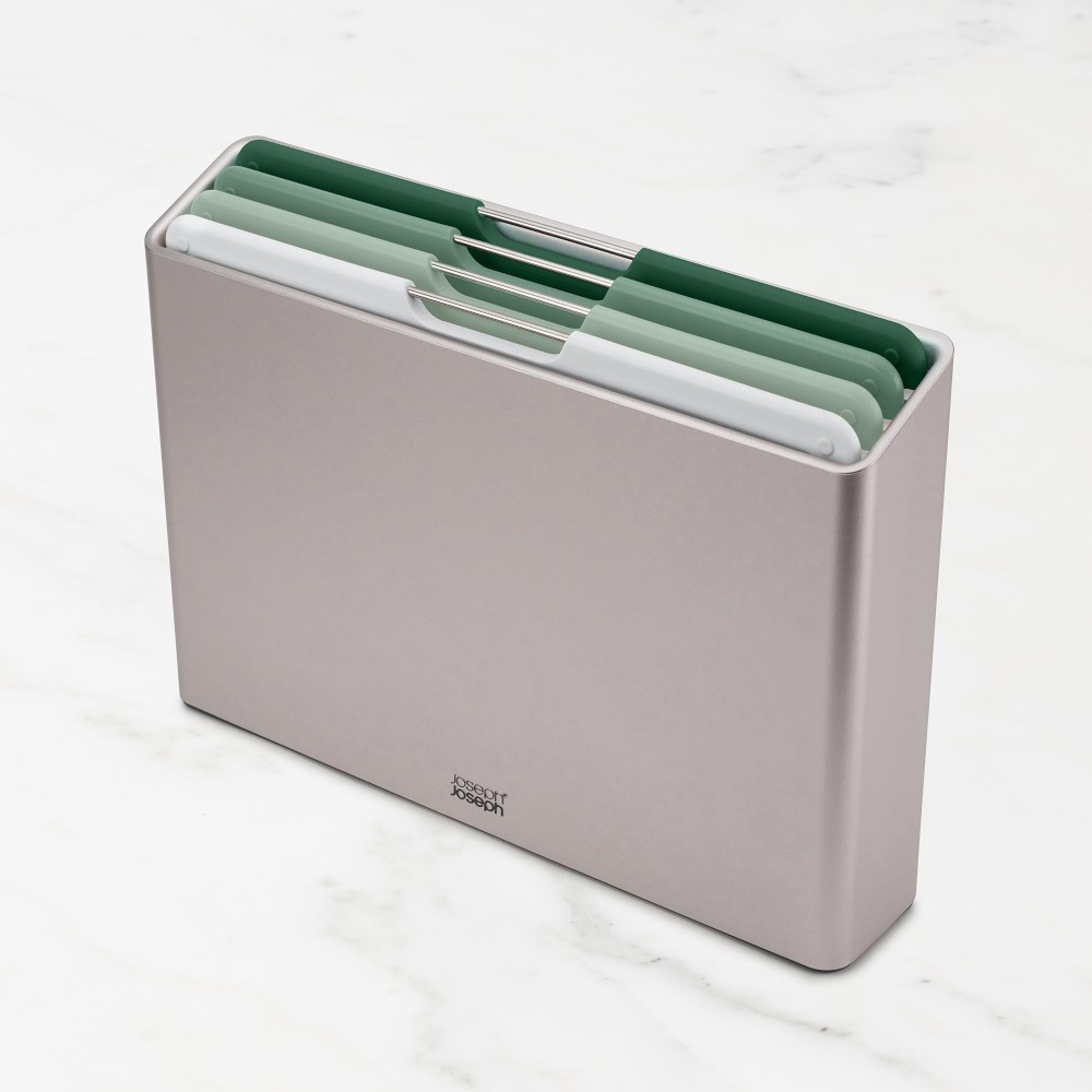 Joseph Joseph Folio Large Chopping Board Set, Sage - Sage