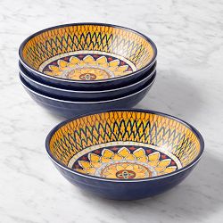 Sicily Outdoor Melamine Individual Bowls, Set of 4