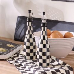MacKenzie-Childs Courtly Check Oil Cruet