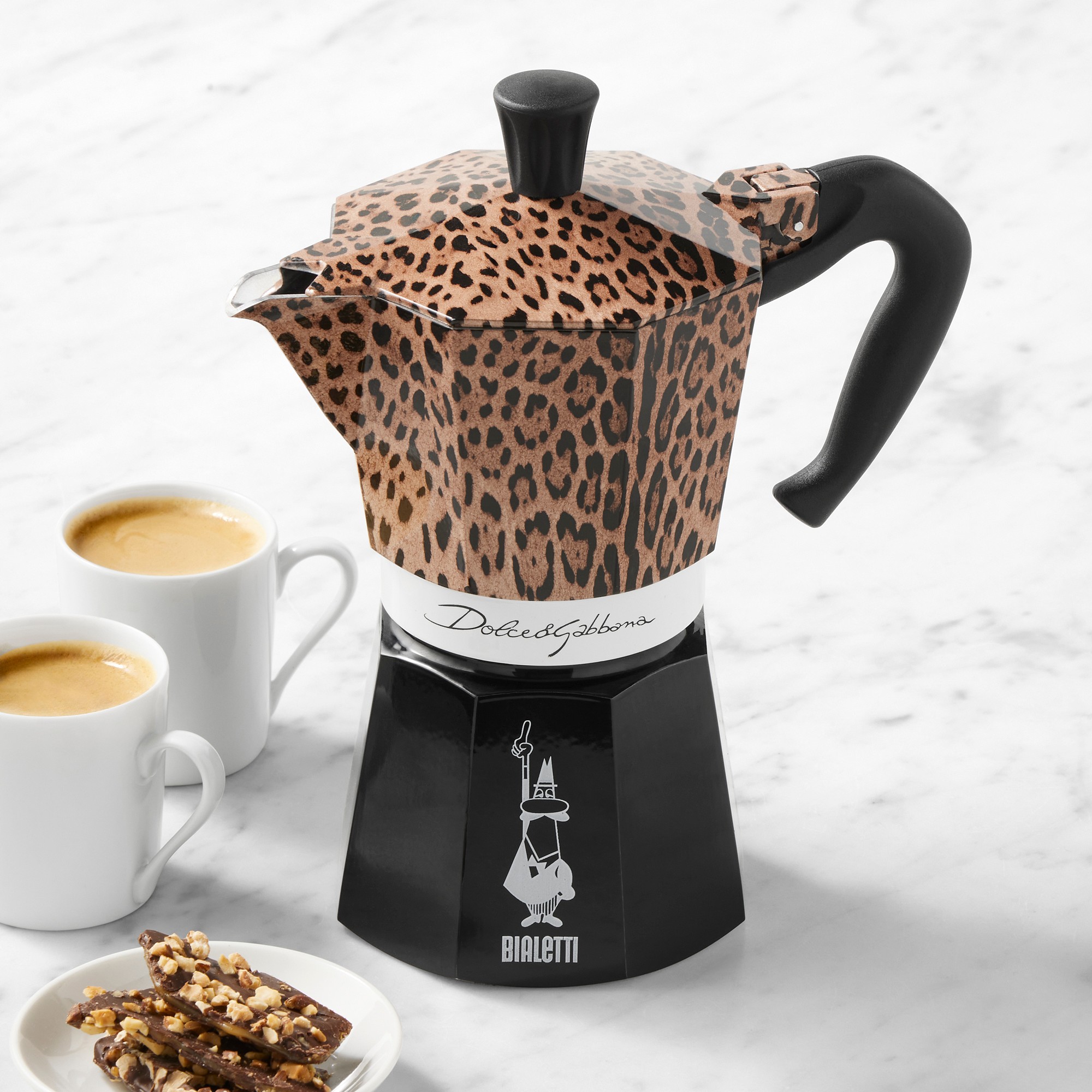 Bialetti Moka Dolce & Gabbana Stovetop Espresso Maker, Leopardo Sansujyuku sansujyuku.com