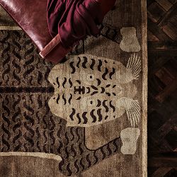 Hand Knotted Tibetan Tiger Rug