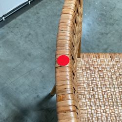 OPEN BOX: Sullivan Woven Dining Counter Stool, Natural