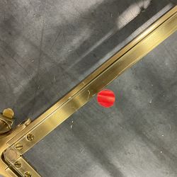 OPEN BOX: Beckett Bar Cart, Brass