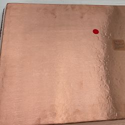 OPEN BOX: Copper Hammered Tray, Large