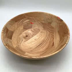 OPEN BOX: Open Kitchen by Williams Sonoma Salad Bowl, Light Wood,17"