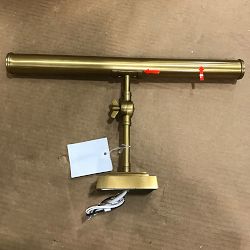 OPEN BOX:Lucas Picture Light, Antique Brass, 14"