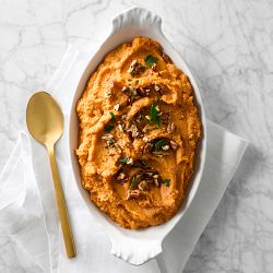 Williams Sonoma Thanksgiving Side, Sweet Potatoes with Pecan Sage Topping, First Available