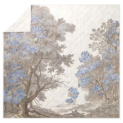 Grisaille Landscape Quilt &amp; Shams