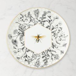 Honeycomb Bee Salad Plates