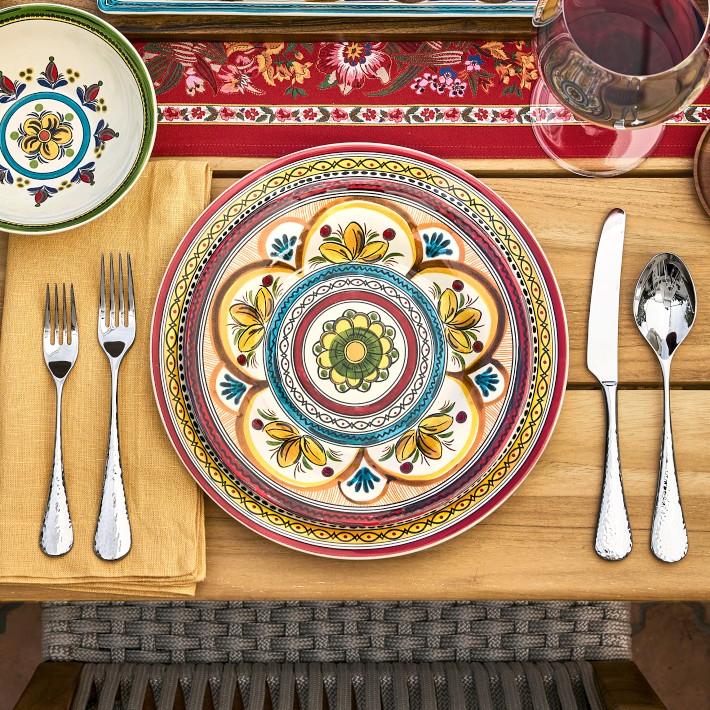 Solera Mixed Salad Plates, Set of 4 | Williams Sonoma