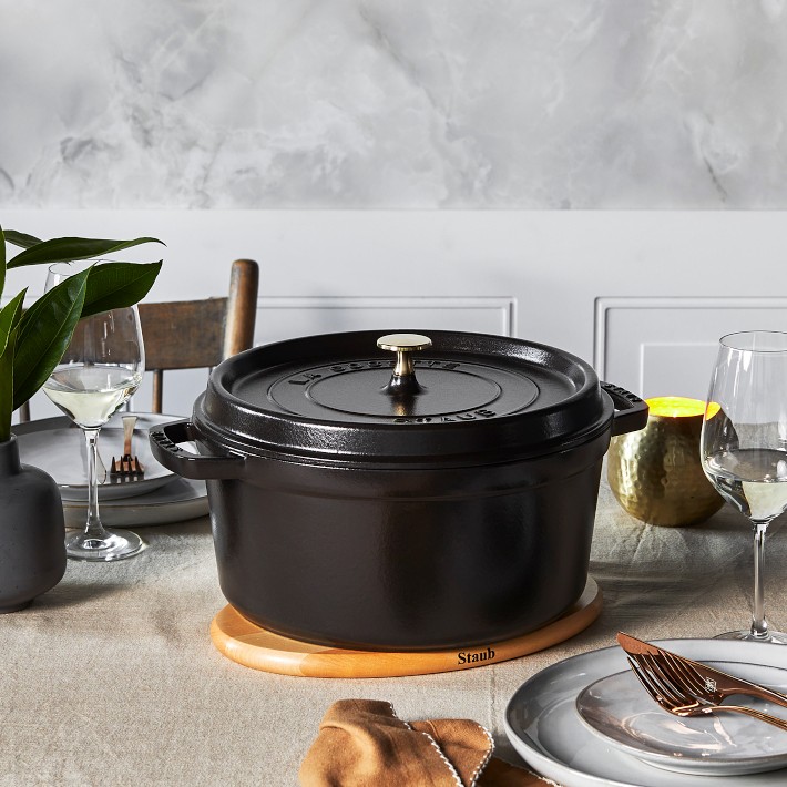 Staub Enameled Cast Iron Dutch Oven | Williams Sonoma