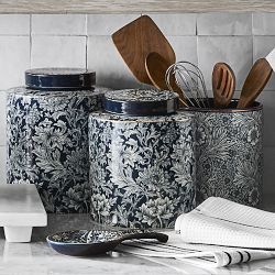 Morris &amp; Co. x Williams Sonoma Bluebell Canisters
