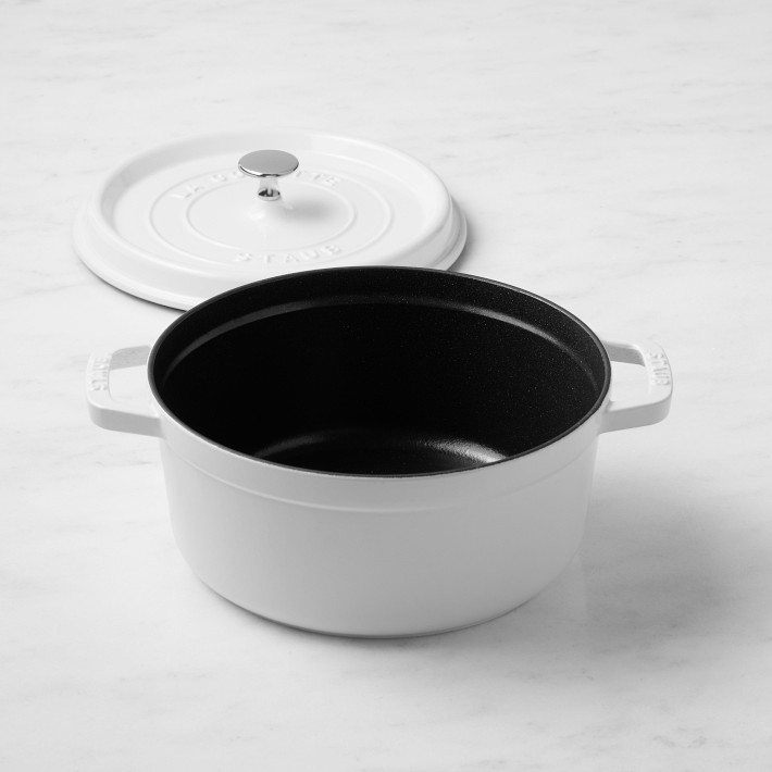 staub ホワイト 20㌢ Staub White Collection Cookware | Williams Sonoma