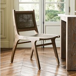 Alpine Indoor/Outdoor Teak Dining Side Chair