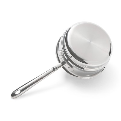 All-Clad D5 Polished Stainless-Steel Saucepan with Double Boiler Insert, 3-Qt Simolary simolary.com 18