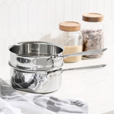 All-Clad D5 Polished Stainless-Steel Saucepan with Double Boiler Insert, 3-Qt Simolary simolary.com 17