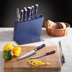Cangshan Kita Blue Knife Block, Set of 12