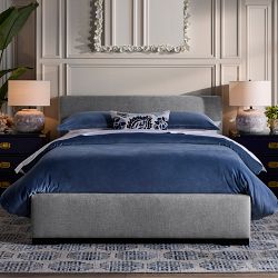 Robertson Nontufted Upholstered Bed &amp; Headboard