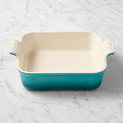 Le Creuset Heritage Stoneware Square Dish, 3-Qt., Riviera