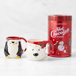 Williams Sonoma Hot Chocolate & Mug Set