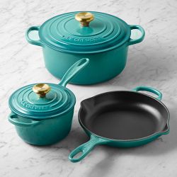 Le Creuset Signature Enameled Cast Iron 5-Piece Cookware Set