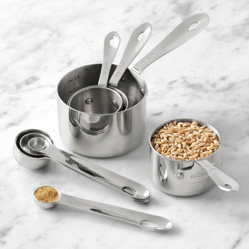 All-Clad Stainless-Steel Standard Measuring Cups & Spoons