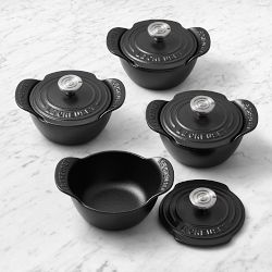 Le Creuset Gourmand Enameled Cast Iron 4-Piece Covered Cocotte Set