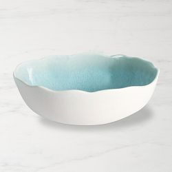 Jars Plume Pasta Plate, Blue, Set of 4