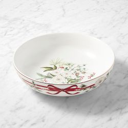 Holiday Ribbons Serve Bowl