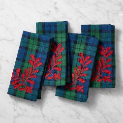 Blackwatch Plaid Napkins, Set of 4