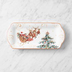 Twas the Night Before Christmas Buffet Tray Rectangular Small