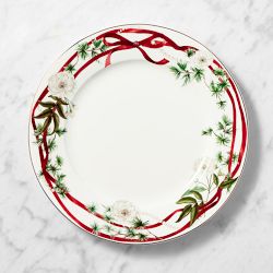 Holiday Ribbons Dinner Plates, Set of 4