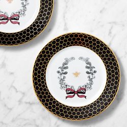 Honeycomb Holiday Salad Plate, Set of 4