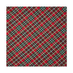 Cardinal Tartan Napkins