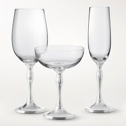 Heirloom Silver Champange Flutes