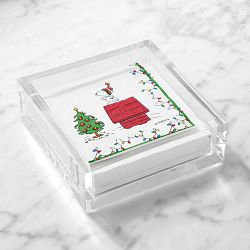 PEANUTS™ x Williams Sonoma Christmas Cocktail Napkins, Set of 20