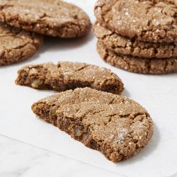 Black Jet Bakery Gingerbread Cookies, Set of 6