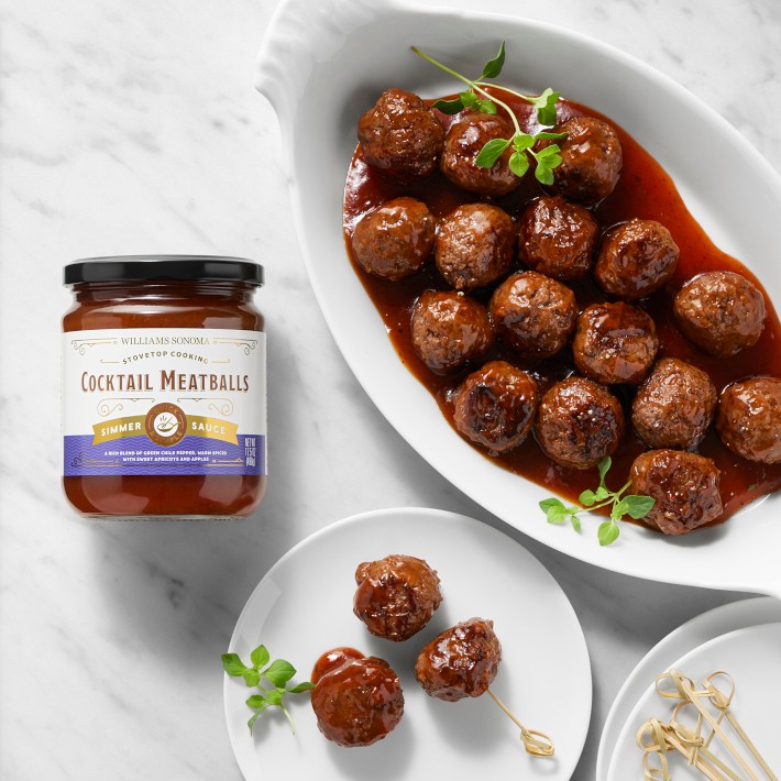 Cocktail Meatballs Simmer Sauce | Williams Sonoma