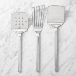Williams Sonoma Extension Stainless-Steel Turners, Set of 3
