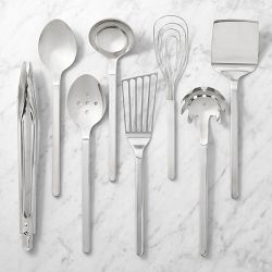 Williams Sonoma Extension Stainless-Steel Utensils, Set of 8