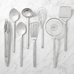 Williams Sonoma Extension Stainless-Steel Prep Utensils, Set of 8
