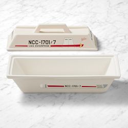 Le Creuset x Star Trek Galileo Shuttlecraft Rectangular Covered Baker, 2.5-Qt