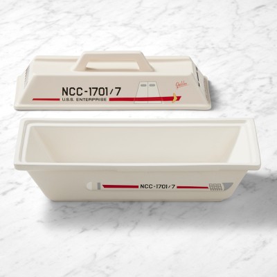 Le Creuset x Star Trek Galileo Shuttlecraft Rectangular Covered Baker, 2.5-Qt Simolary simolary.com 13